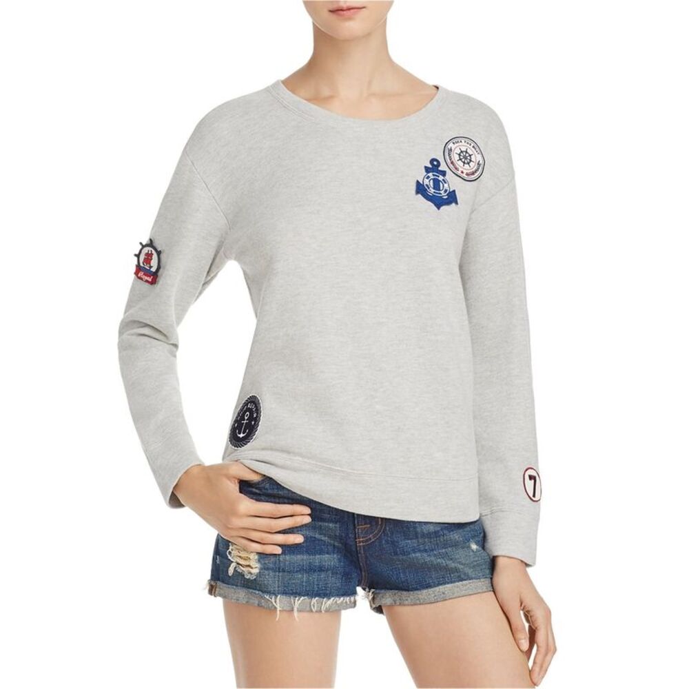 Soft Joie Womens Rikke Sweatshirt, Grey, XXS, DM
